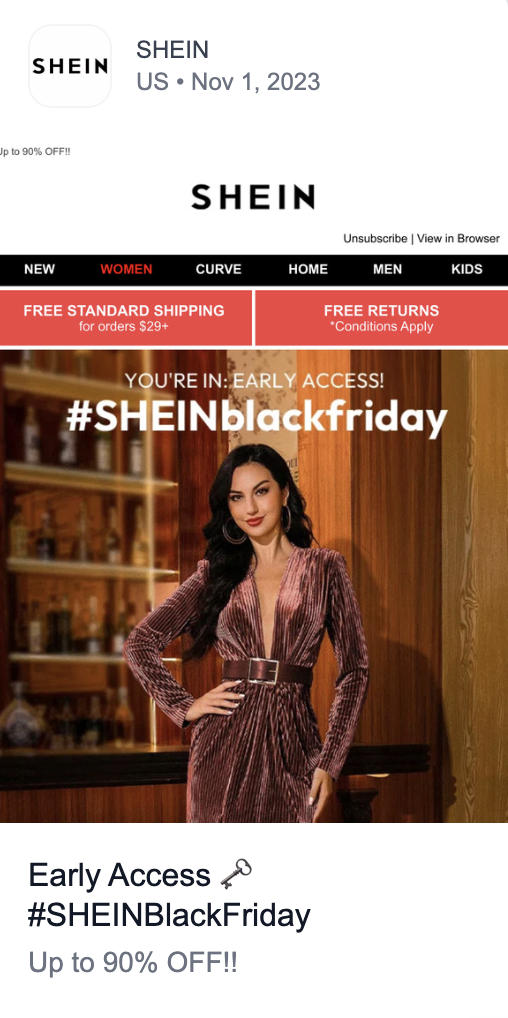 SHEIN Black Friday 2024 Sale date and deals to expect